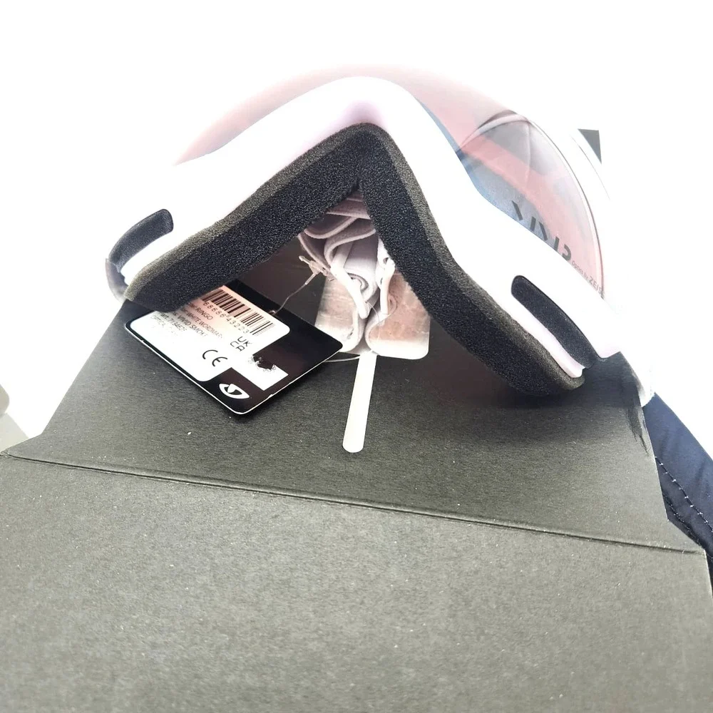 Giro Ringo Ski Snowboard Goggles VIVID Zeiss Lens OTG Anti-Fog‎ White Wordmark